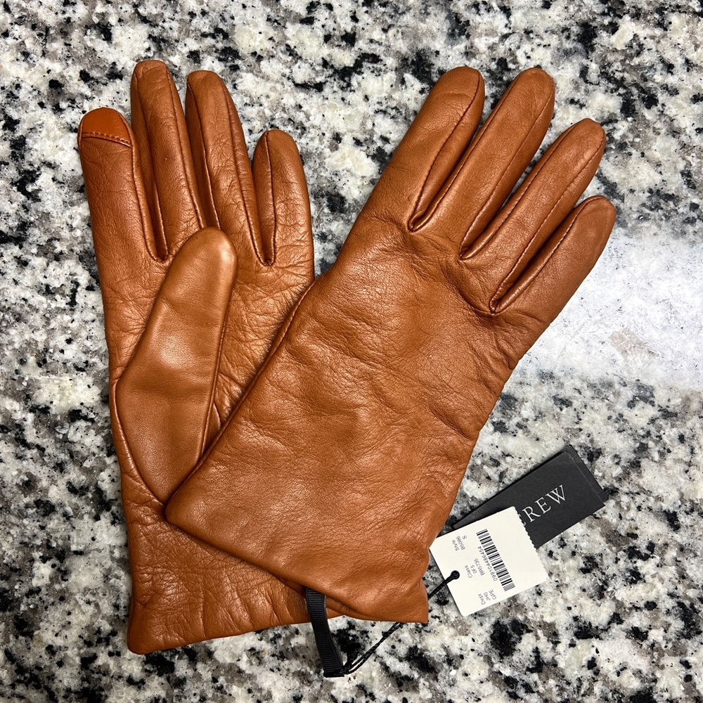 J. Crew Leather Gloves